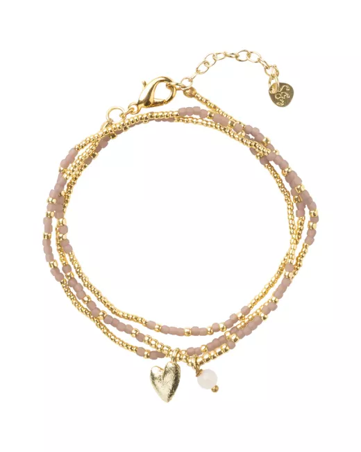 A Beautiful Story - Collier Honored Quartz rose Gold