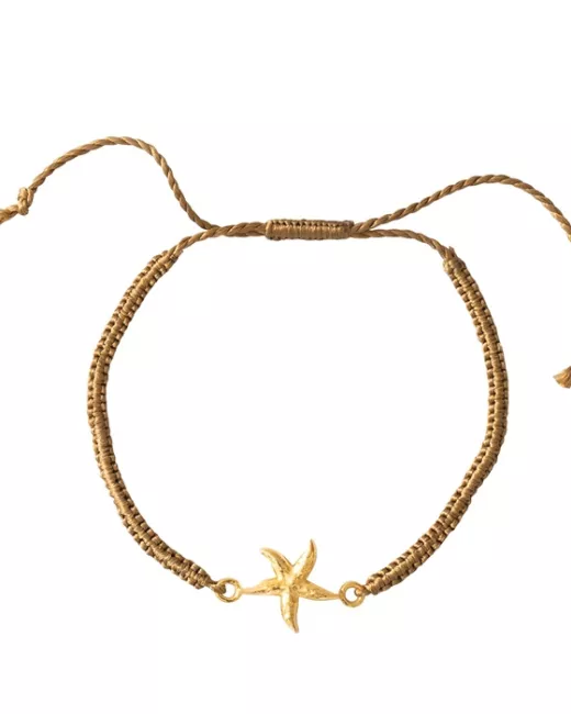 Symbol Starfish Gold bracelet