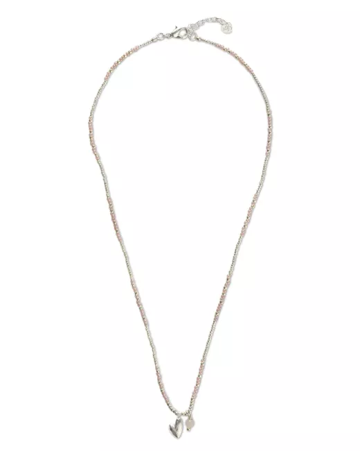 Honored Rozenkwarts Ketting Goudkleurig