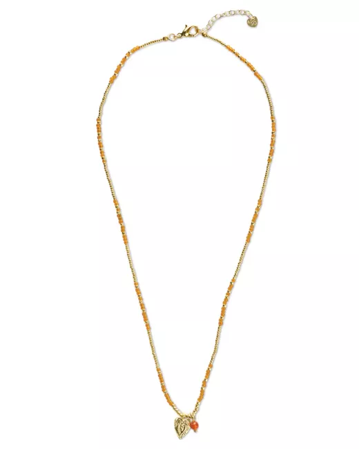 A Beautiful Story - Collier Honored Cornaline Gold