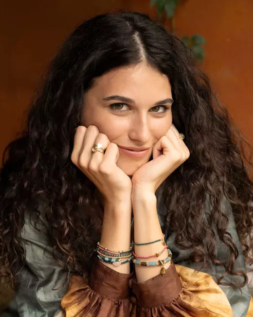 A Beautiful Story - Bracelet Siren Œil de Tigre Doré