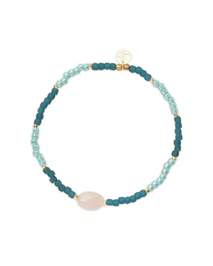 Bracelet Siren Œil de Tigre Doré