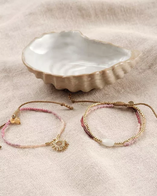 Shining Aventurine Gold Colored Bracelet