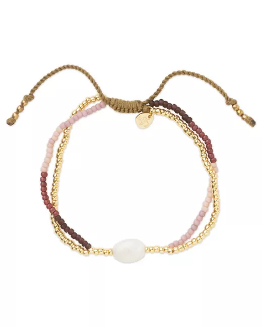 Shining Aventurijn Goudkleurige Armband