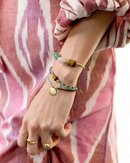Shining Moonstone Bracelet