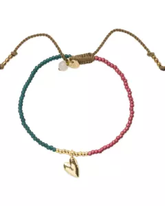 A Beautiful Story - Bracelet Hoping Quartz Rose Doré