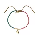 Bracelet Hoping Quartz Rose Doré