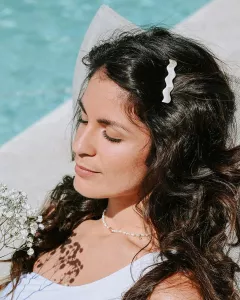 HYDRA Studio - Barrette à cheveux Serena en fibre végétale