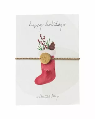 Edelsteen Ansichtkaart Sock