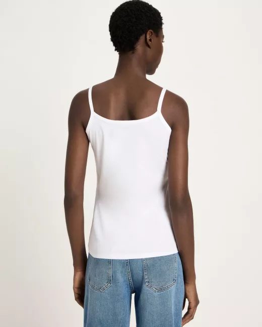 Wide-leg trousers in organic cotton