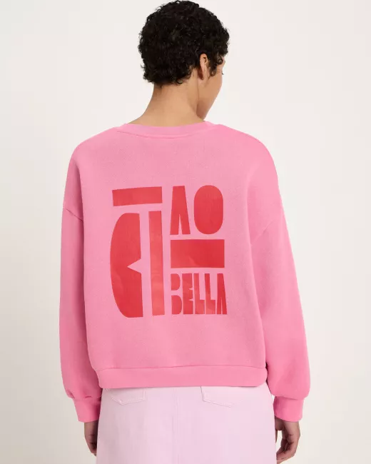Sweatshirt van biologisch katoen