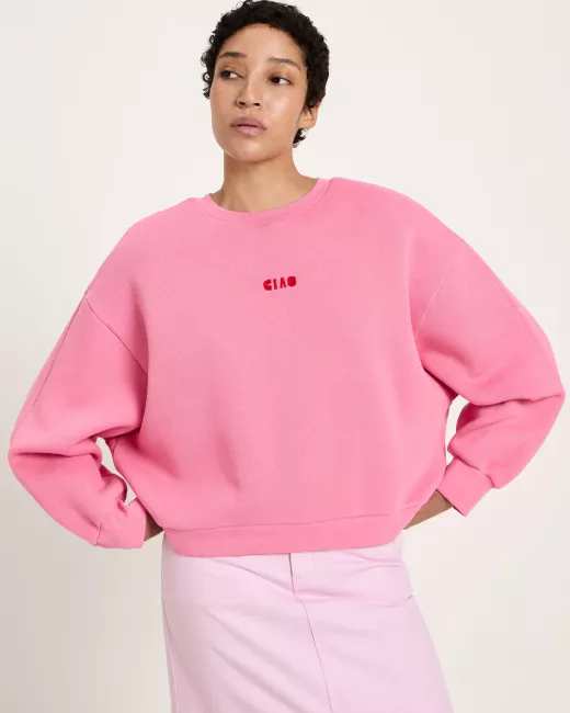 LANIUS - Sweatshirt en coton biologique