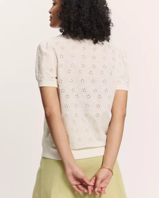 TRANQUILLO - Blouse Leeaa en coton bio