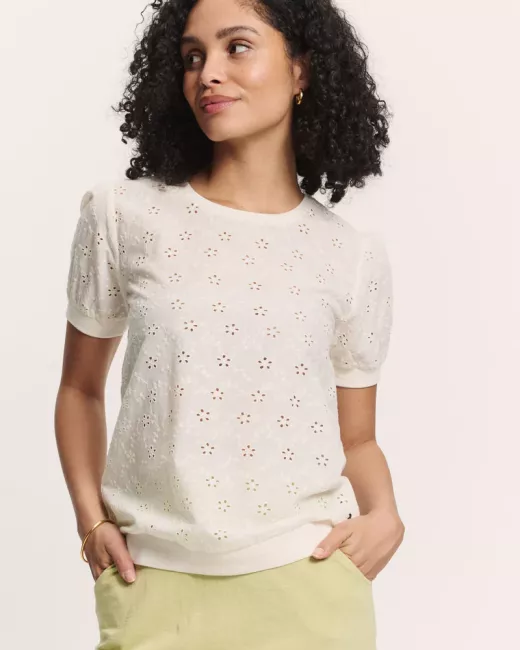 TRANQUILLO - Blouse Leeaa en coton bio