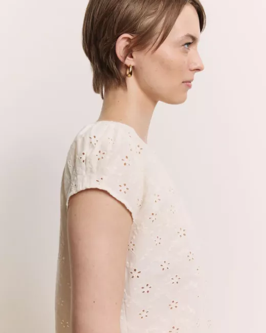 TRANQUILLO - Blouse Elinaa en coton bio