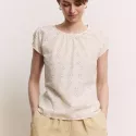 Blouse Elinaa en coton bio