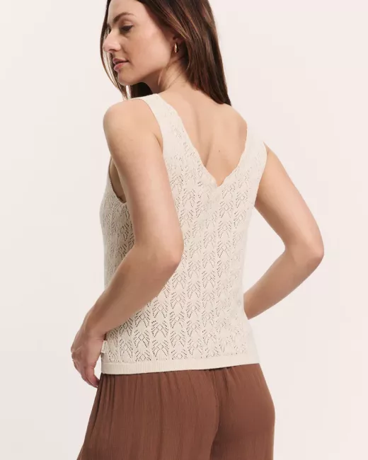 TRANQUILLO - Top Malaa en coton bio