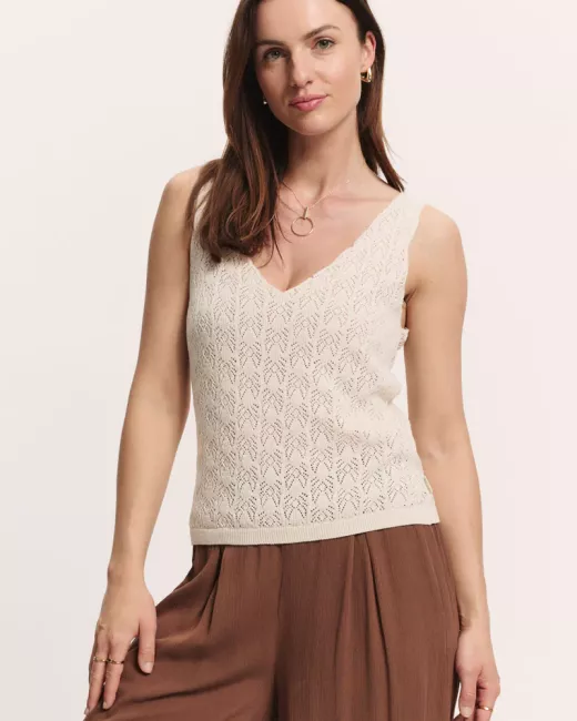 TRANQUILLO - Top Malaa en coton bio