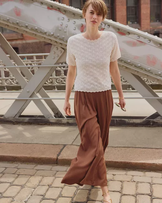 TRANQUILLO - Pull Emmaa en coton bio