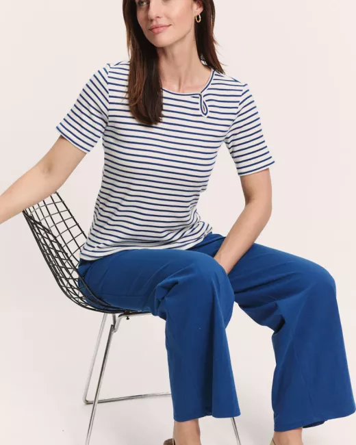 TRANQUILLO - T-shirt en jersey Tencel™ Lillyy