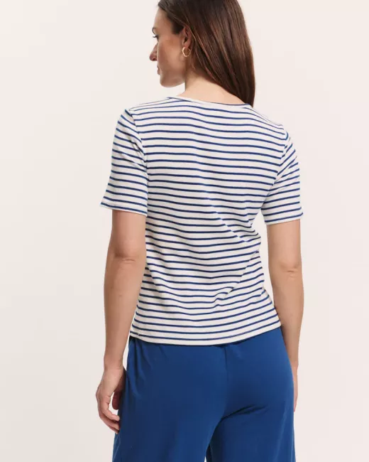 TRANQUILLO - T-shirt en jersey Tencel™ Lillyy