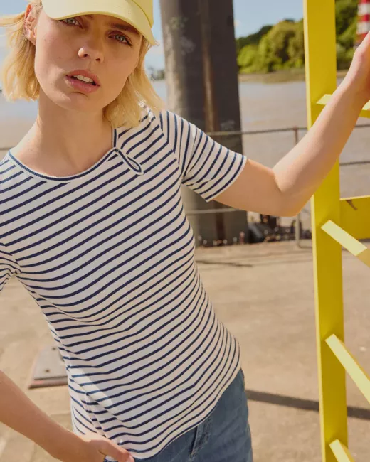 TRANQUILLO - T-shirt en jersey Tencel™ Lillyy