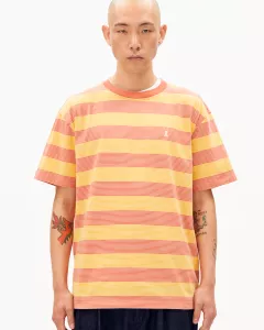 ARMEDANGELS - T-shirt MAARKOS MULTI STRIPES en coton bio