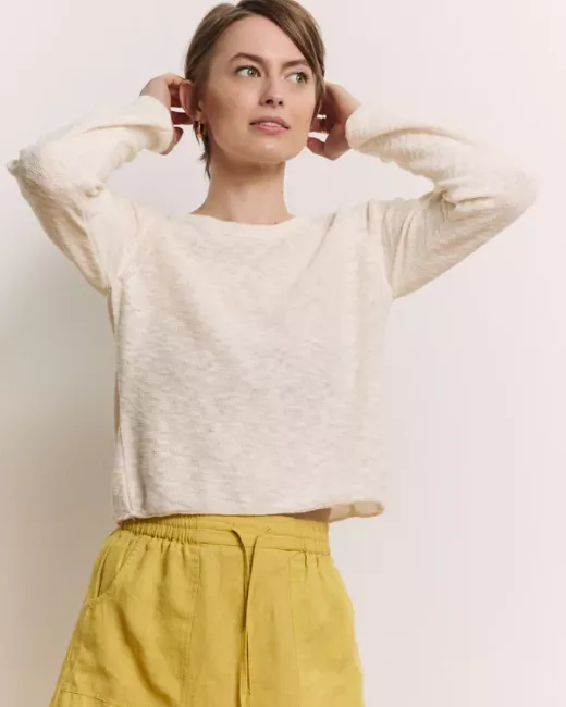 TRANQUILLO - Pull Idaa en coton bio