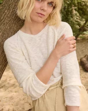 TRANQUILLO - Pull Idaa en coton bio