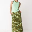 Organic cotton midi skirt IOANA