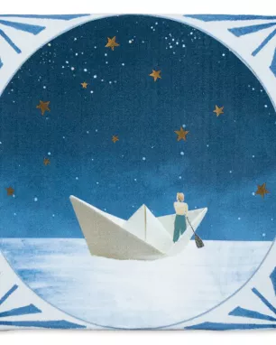 Handcrafted decorative ceramic tiles 10x10cm