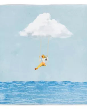 Handcrafted decorative ceramic tiles 10x10cm