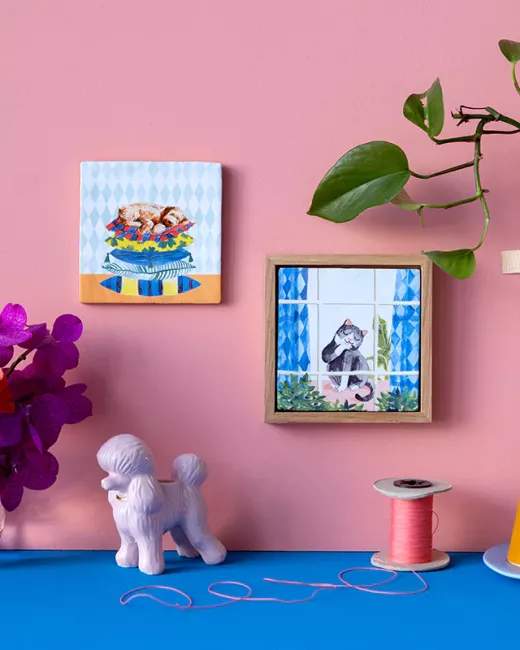 StoryTiles - Carreaux décoratifs artisanaux 10x10cm