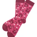 Organic cotton patterned socks Metee