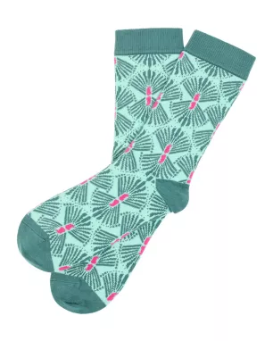 Organic cotton patterned socks Metee