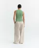 THINKING MU - Débardeur vert en coton bio