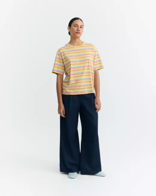 Thinking MU - T-shirt FUNKY STRIPES SAHARA SUN LUCIA