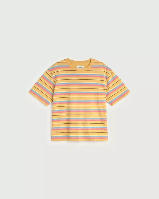 Thinking MU - T-shirt FUNKY STRIPES SAHARA SUN LUCIA