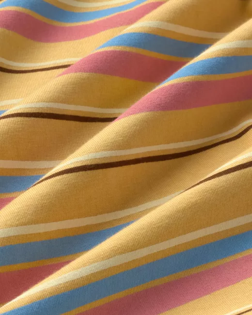 Thinking MU - T-shirt FUNKY STRIPES SAHARA SUN LUCIA