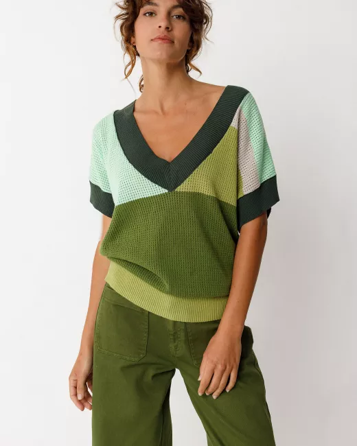 3/4 sleeve sweater MUIKE