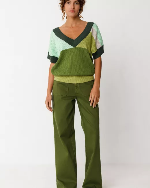 3/4 sleeve sweater MUIKE