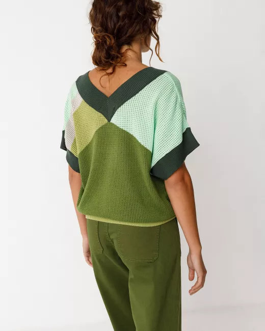 3/4 sleeve sweater MUIKE