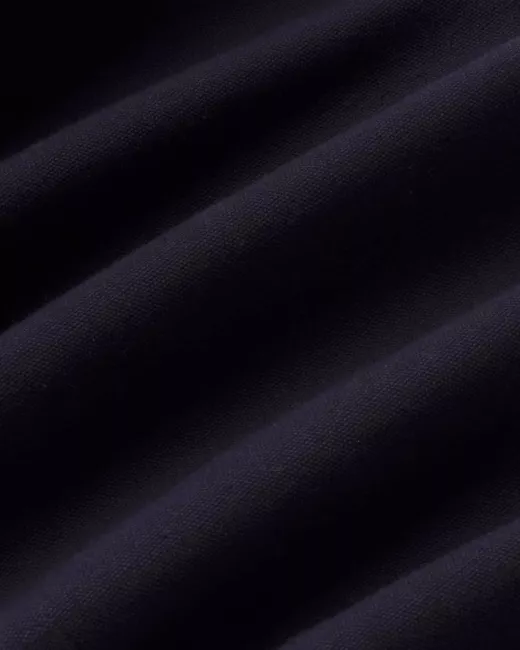 THINKING MU - Travel pants navy en coton bio