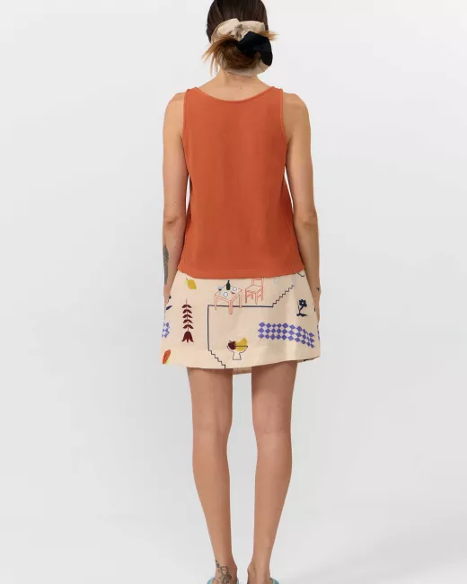 SUITE13LAB - Top NOGALES en coton bio