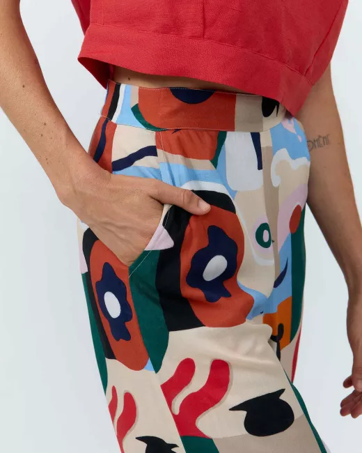 SUITE13LAB - Pantalon HATTA en viscose LIVAECO™