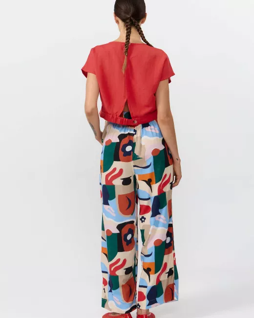 SUITE13LAB - Pantalon HATTA en viscose LIVAECO™