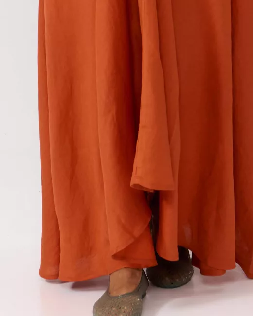 SUITE13LAB - Robe longue multiposition en lin