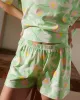 We are Jolies - Pyjama en coton bio Bird Vert