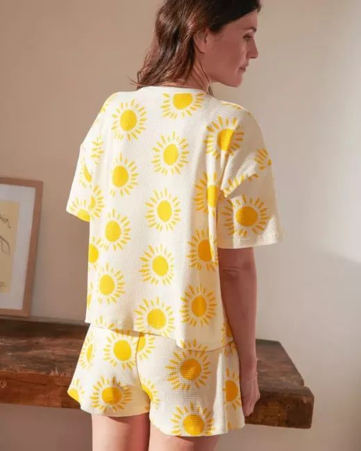 We are Jolies - Pyjama Gaufré en coton bio Souléu