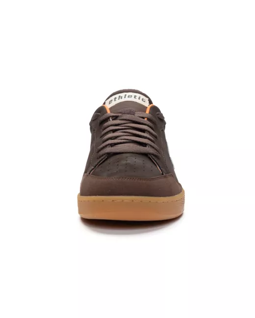 Ethletic - Baskets Jesse Lo Cut Classic - Dark Brown Chalk White